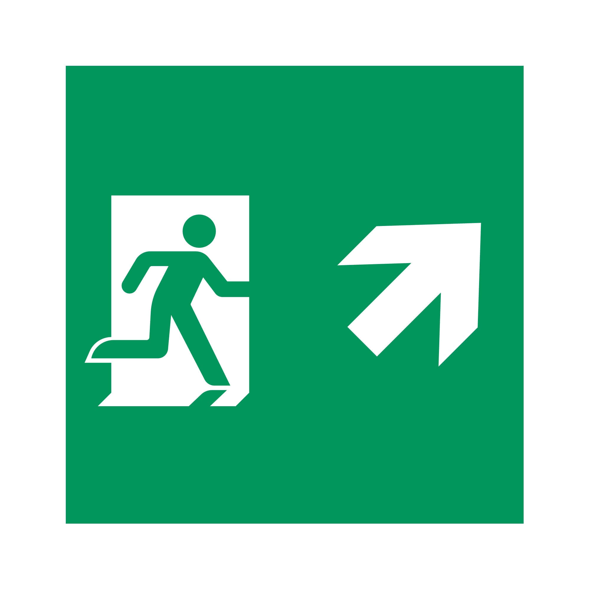 Пиктограмма EMGP-MARK-MA-RUP (Человек, Вверх-Вправо) (Arlight, Пластик) 059838