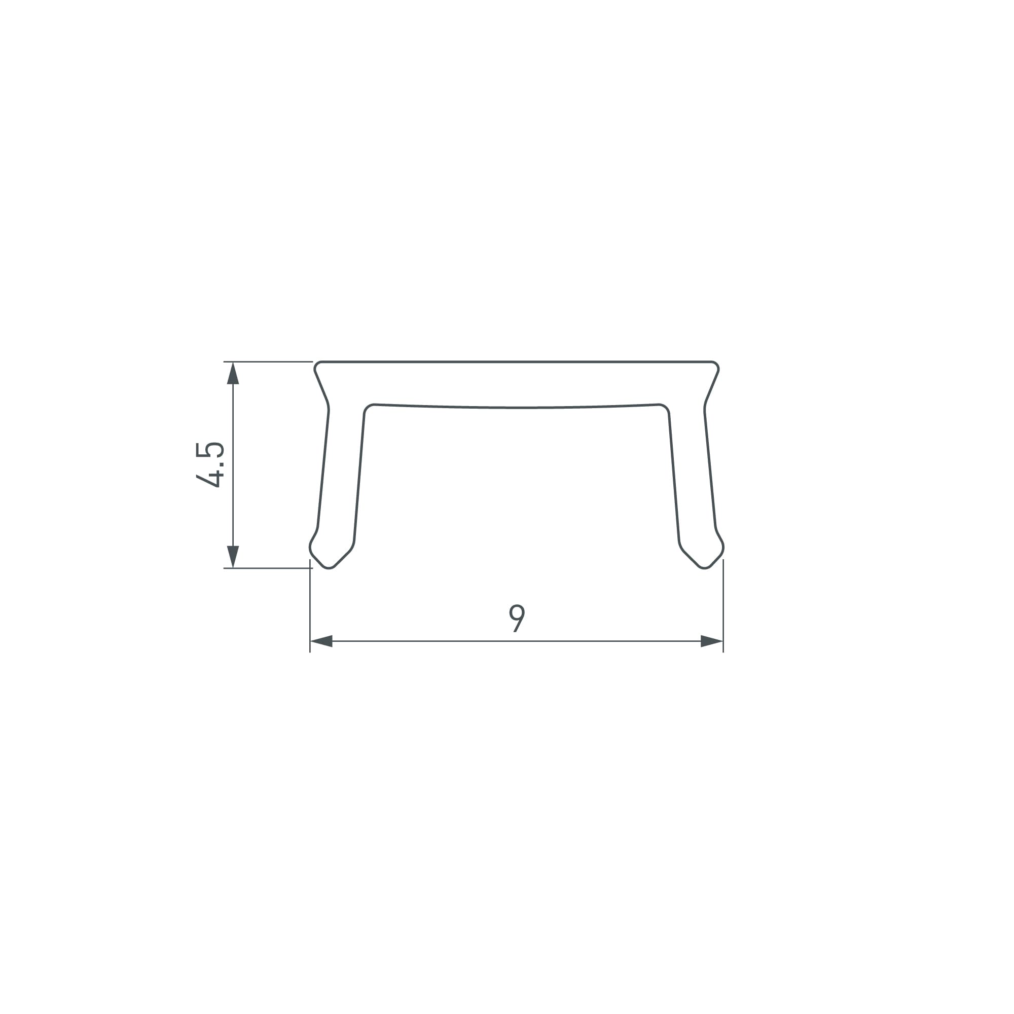 Экран W10-2000 OPAL (Arlight, Пластик) 043606 — фото 2