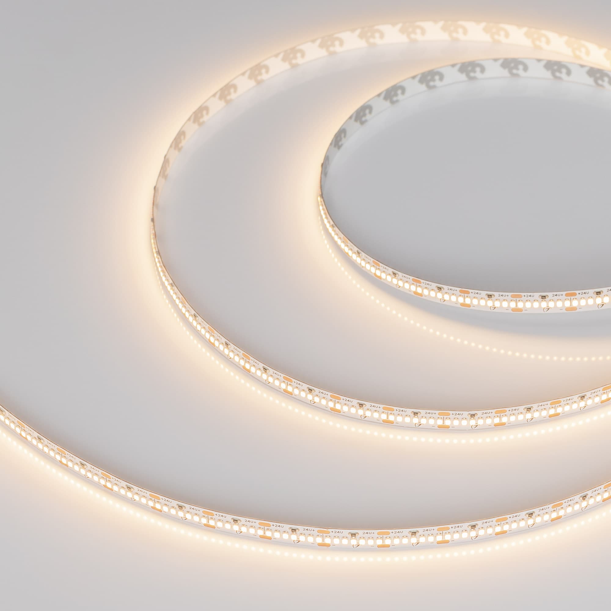 Светодиодная лента MICROLED-M420-8mm 24V Warm3000 (9.6 W/m, IP20, 2216, 5m) (Arlight, -) 046744 — фото 1