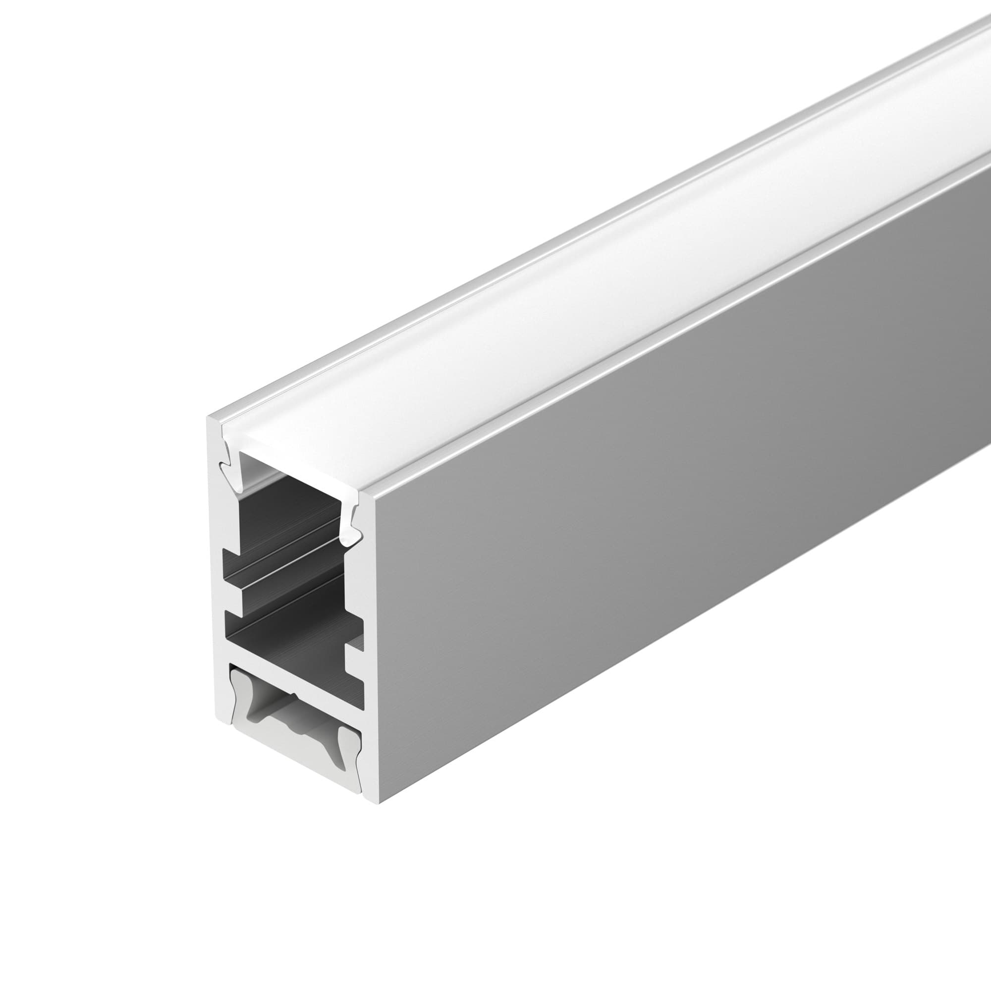 Профиль с экраном ALU-SWISS-2000 ANOD+FROST (Arlight, Алюминий) 015388 Arlight — фото 3