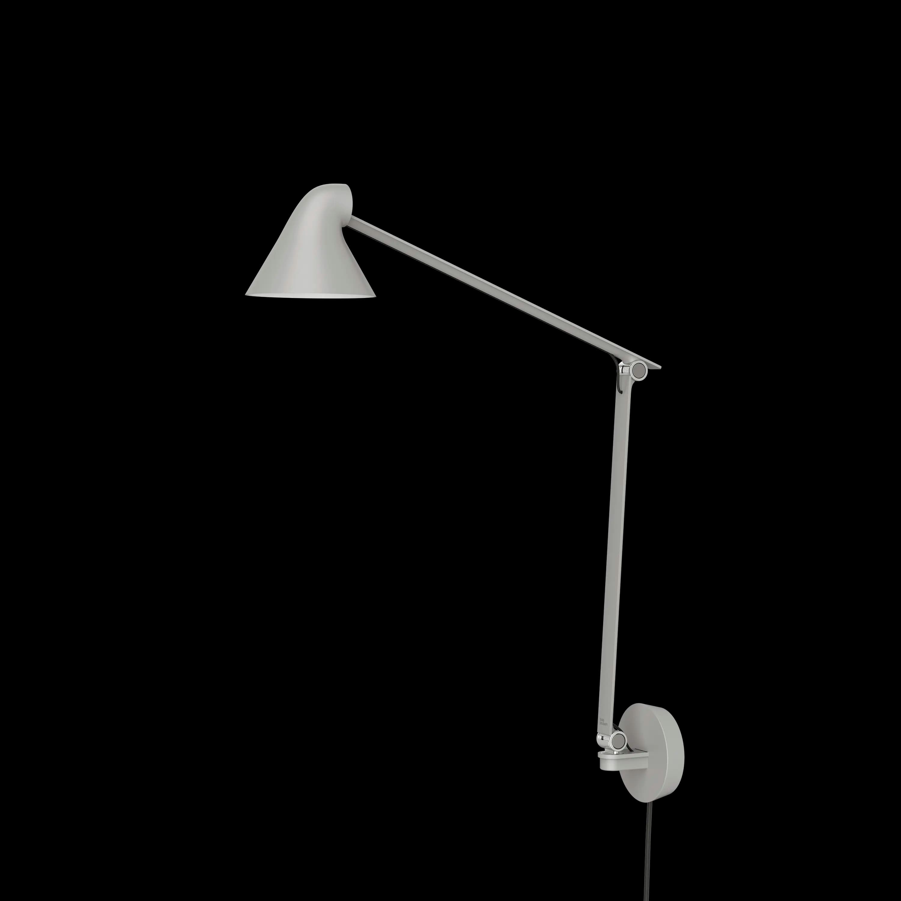Louis Poulsen NJP Wall Lamp Light aluminium grey — фото 2