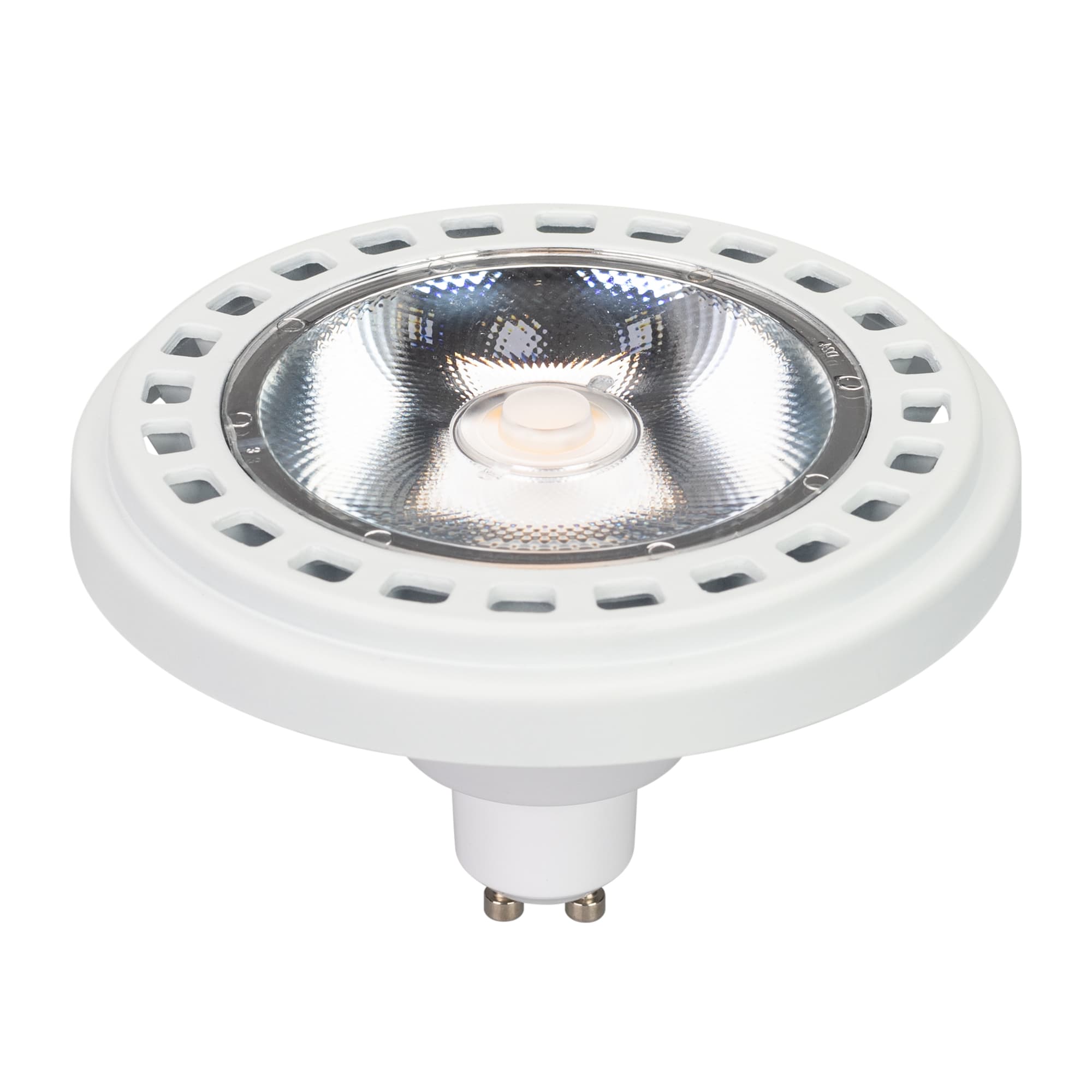 Лампа AR111-UNIT-GU10-15W-DIM Day4000 (WH, 24 deg, 230V) (Arlight, Металл) 025628