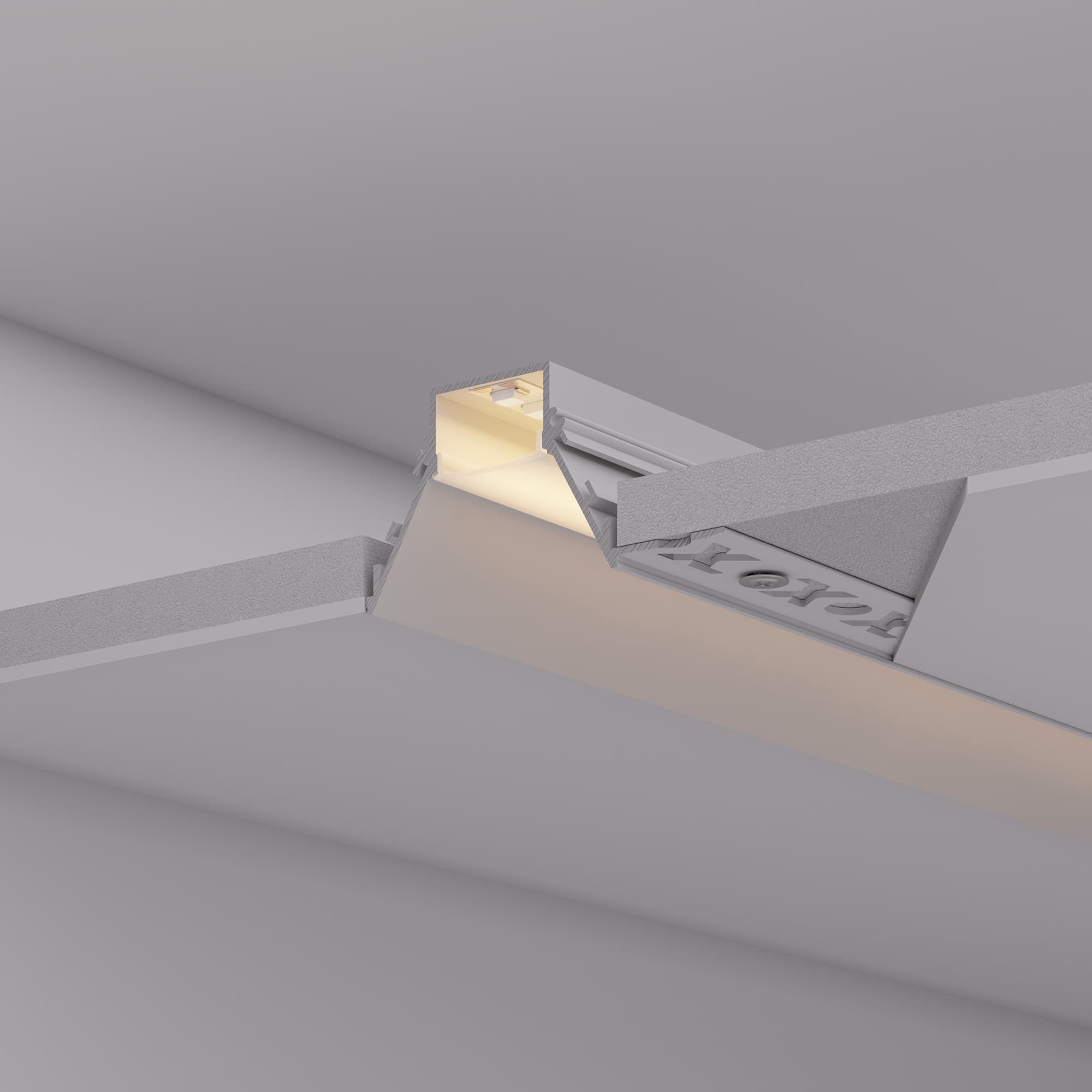 Профиль COMFORT21-V-FANTOM-2000 WHITE (Arlight, Алюминий) 052543 — фото 4