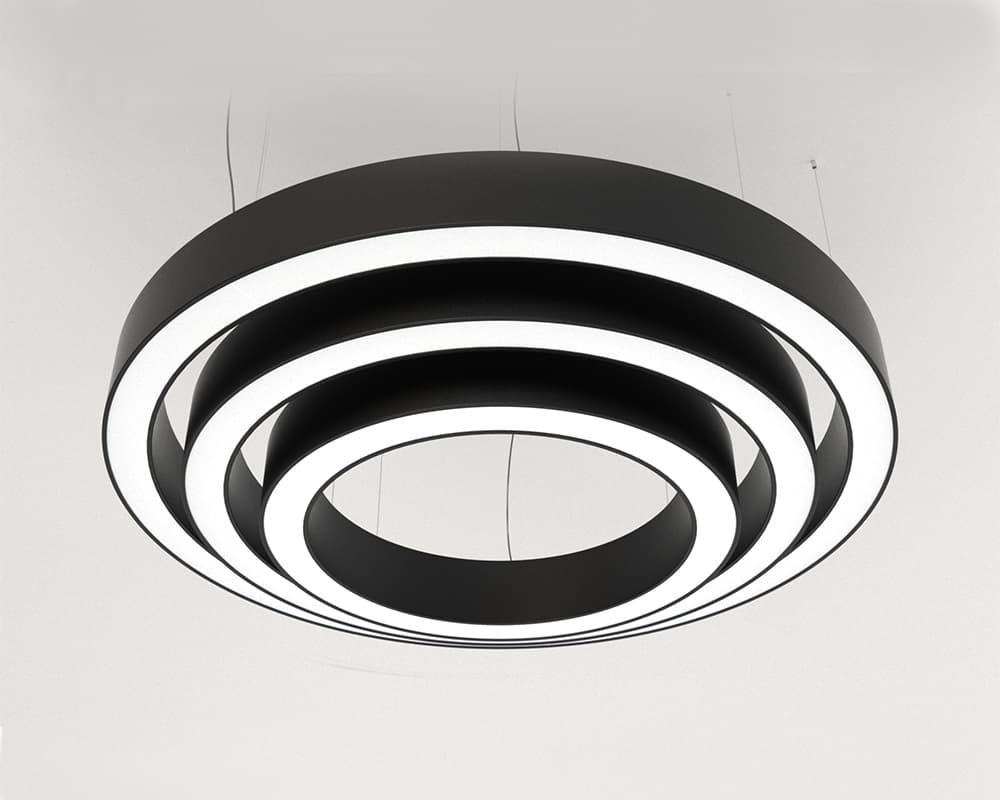 Дизайнерский светодиодный светильник серии INNOVA-HALO 60d600 FALDI — фото 1