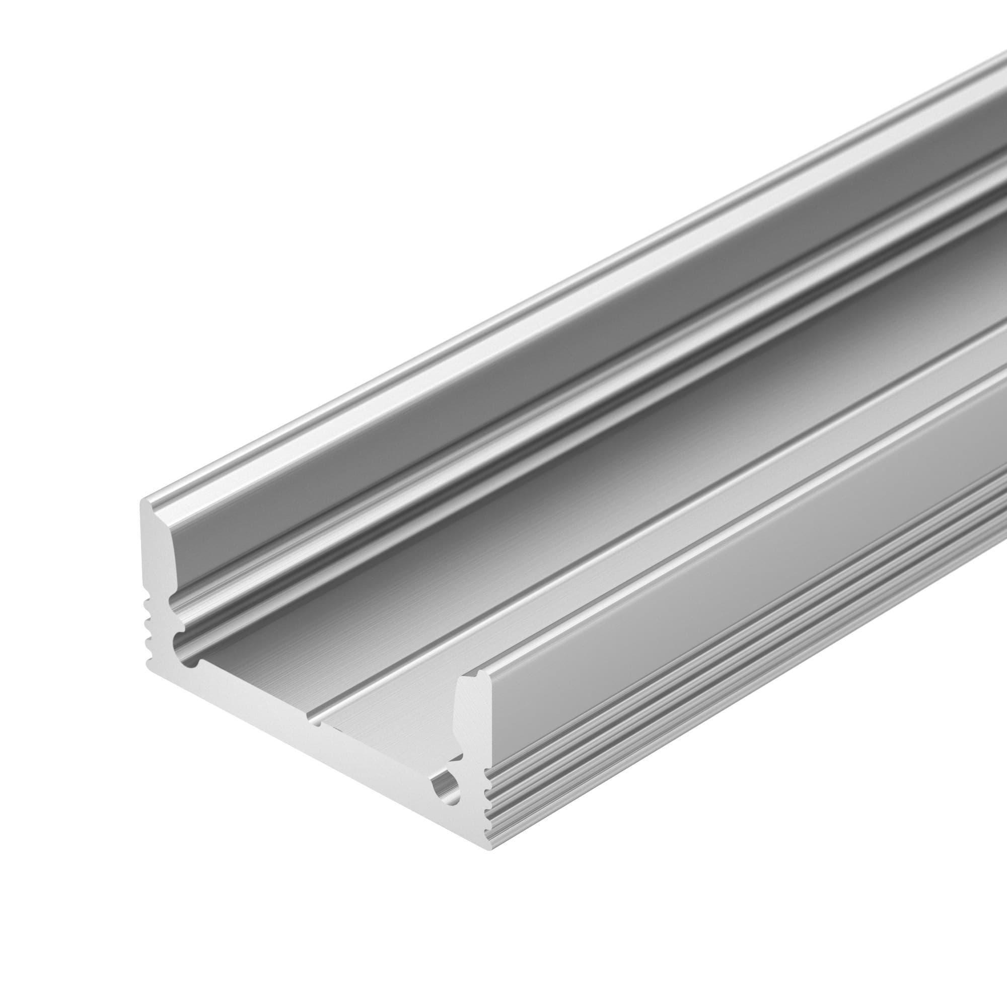 Профиль с экраном SL-SLIM-H7-2000 ANOD+OPAL (Arlight, Алюминий) 036834 — фото 3