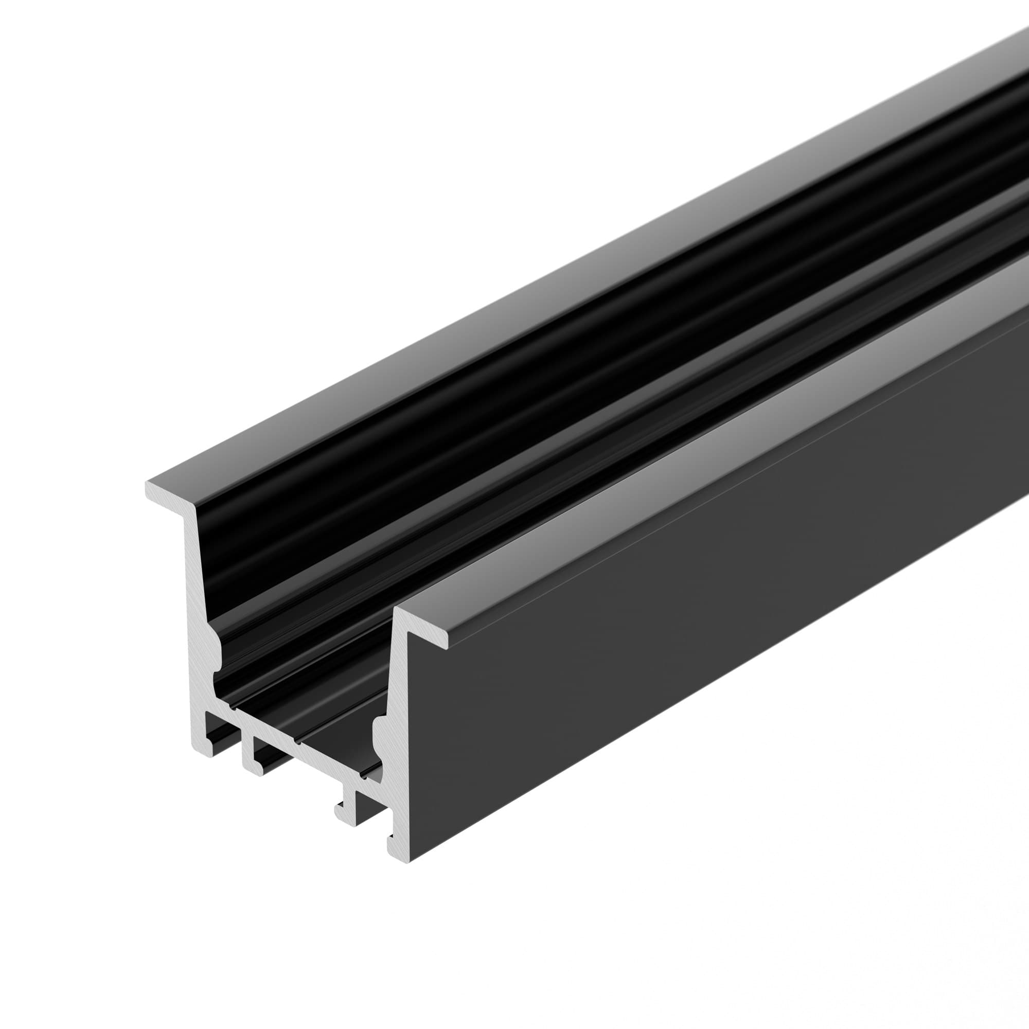 Профиль SL-COMFORT-2316-F-2000 ANOD BLACK (Arlight, Алюминий) 031769 — фото 3