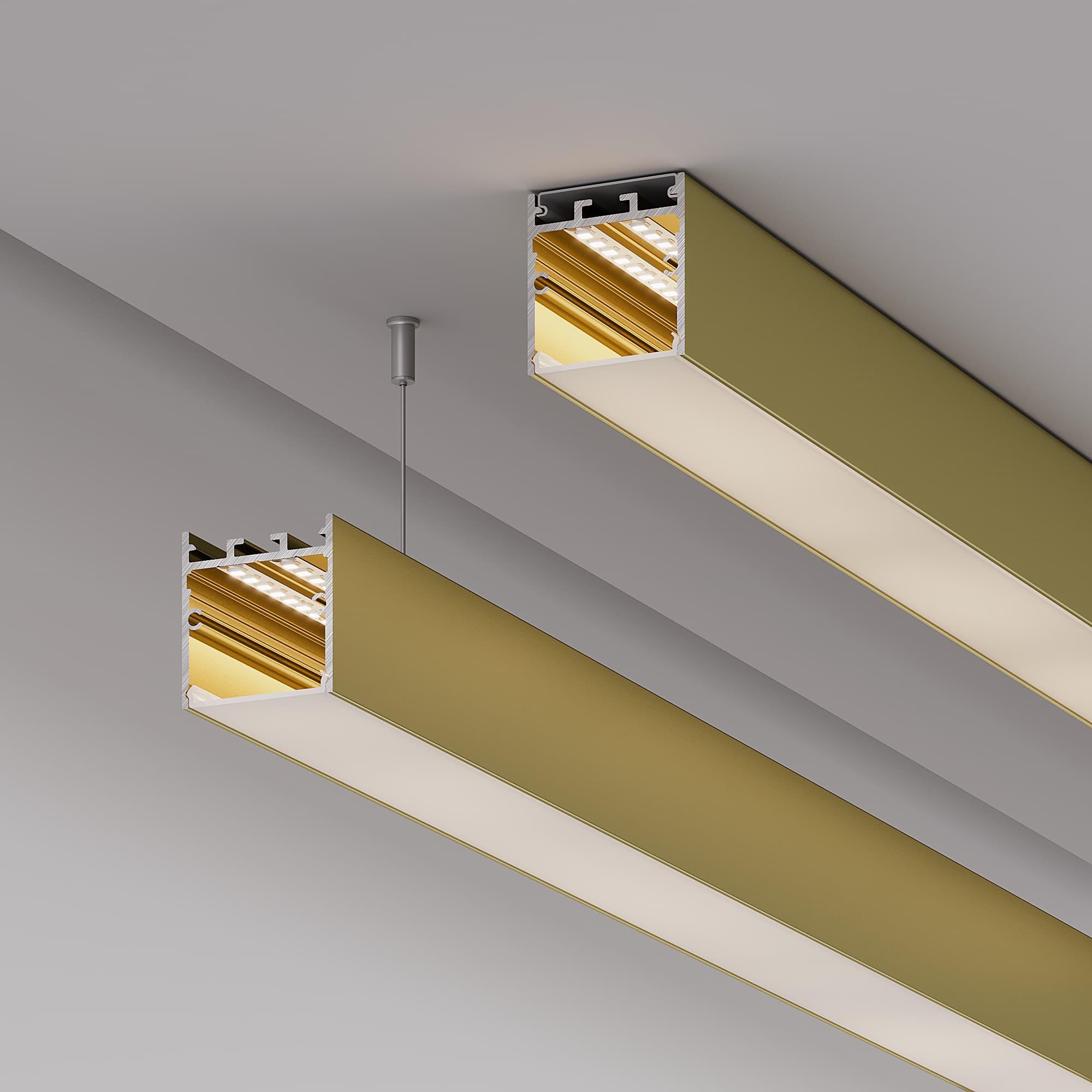 Профиль SL-LINE-3638-LW-2000 ANOD GOLD (Arlight, Алюминий) 039981 Arlight — фото 4