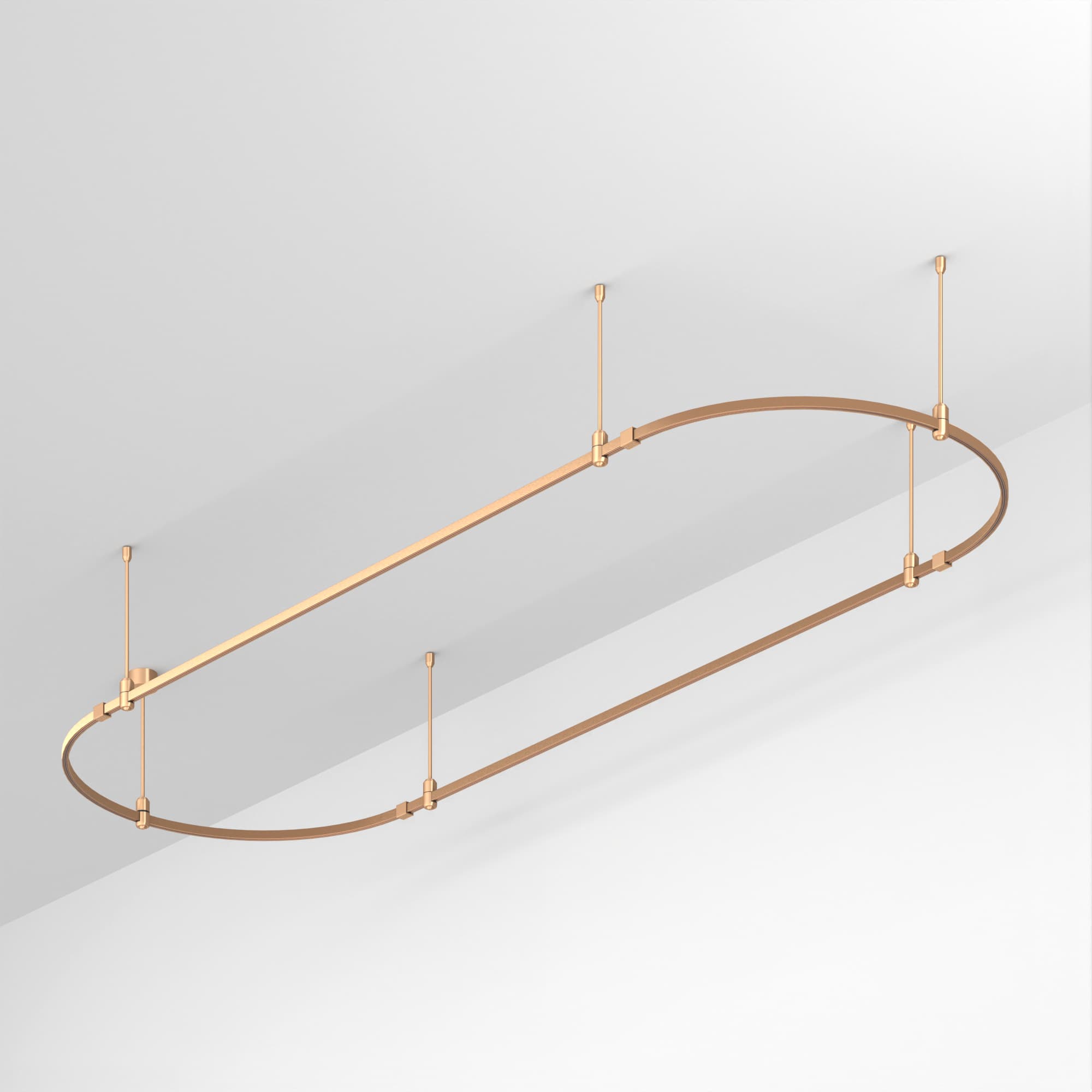 Основание ART-APRIORI-OVAL-ROD-400-3000x1000 (GD) (Arlight, IP20 Металл, 3 года) 048503