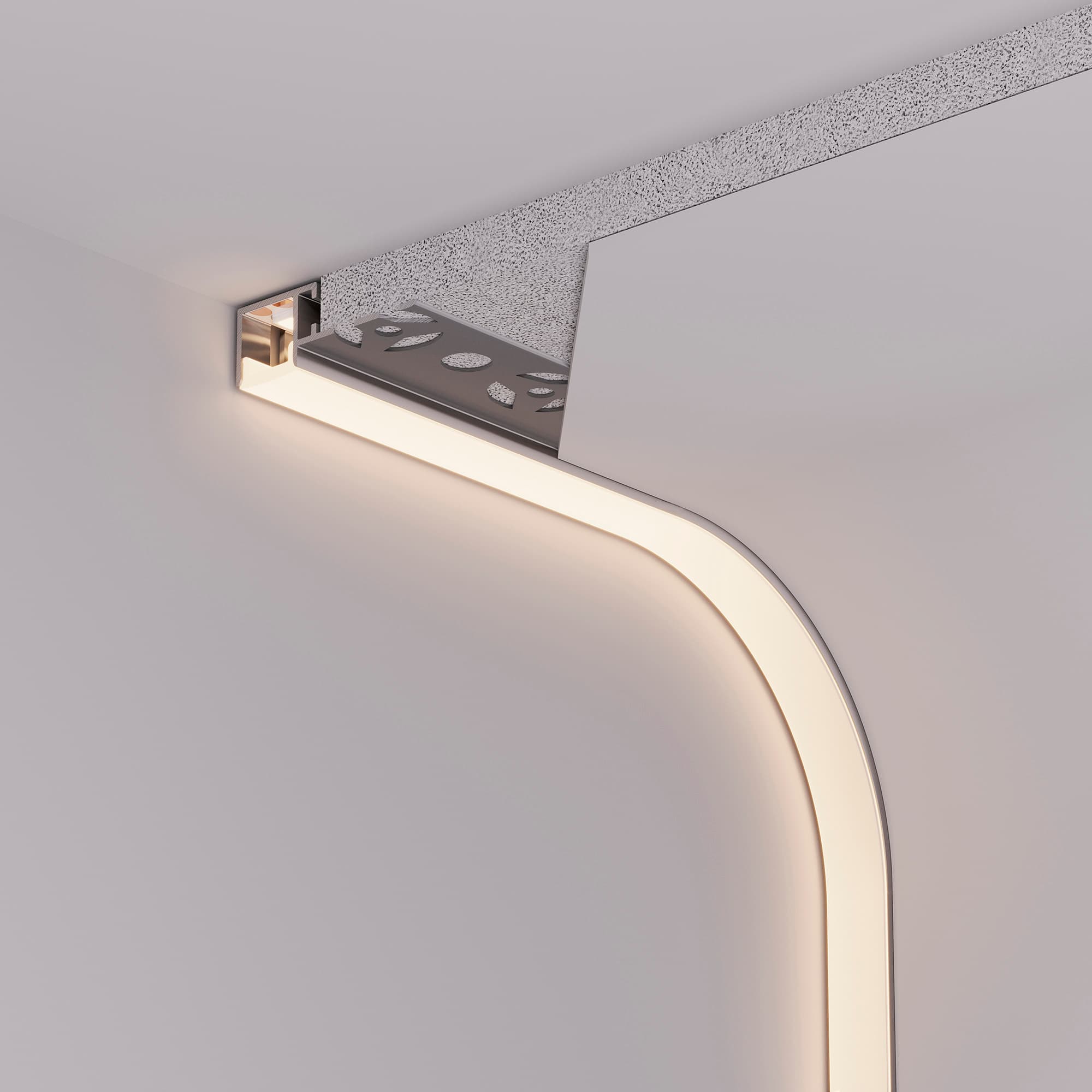 Профиль FANTOM-BENT-W12-TOP-EDGE-2000 ANOD (Arlight, Алюминий) 040328 — фото 5