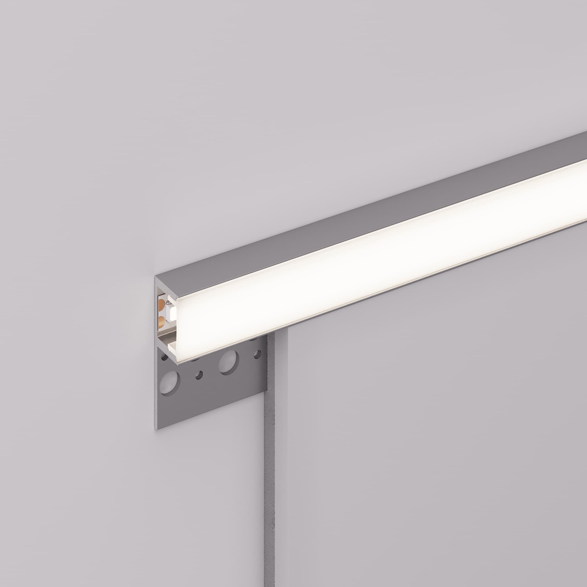 Профиль ARH-DECORE-S12-LINE-EDGE-3000 ANOD (Arlight, Алюминий) 052994 — фото 5