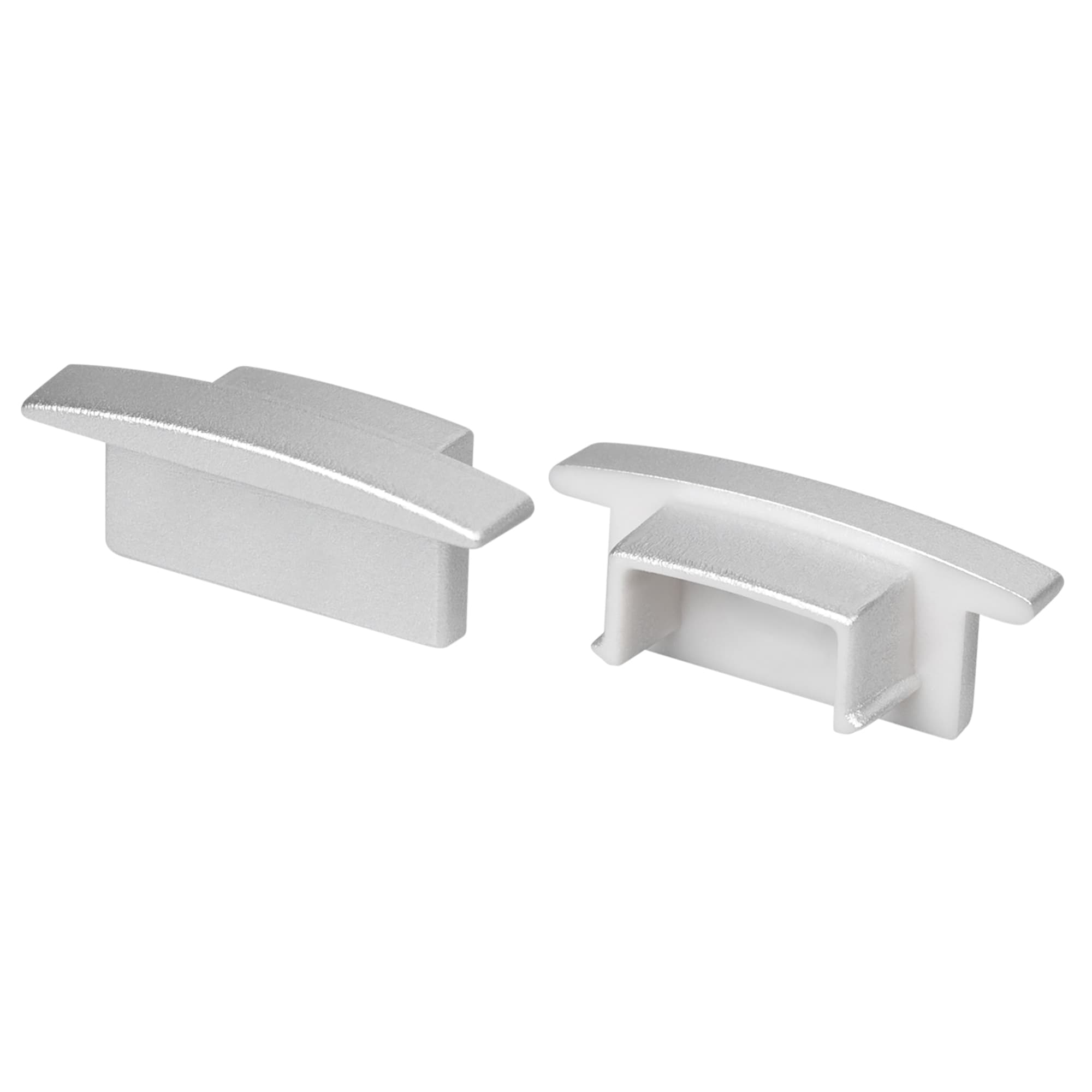 Заглушка LINE-2308-F SILVER глухая (Arlight, Пластик) 054386