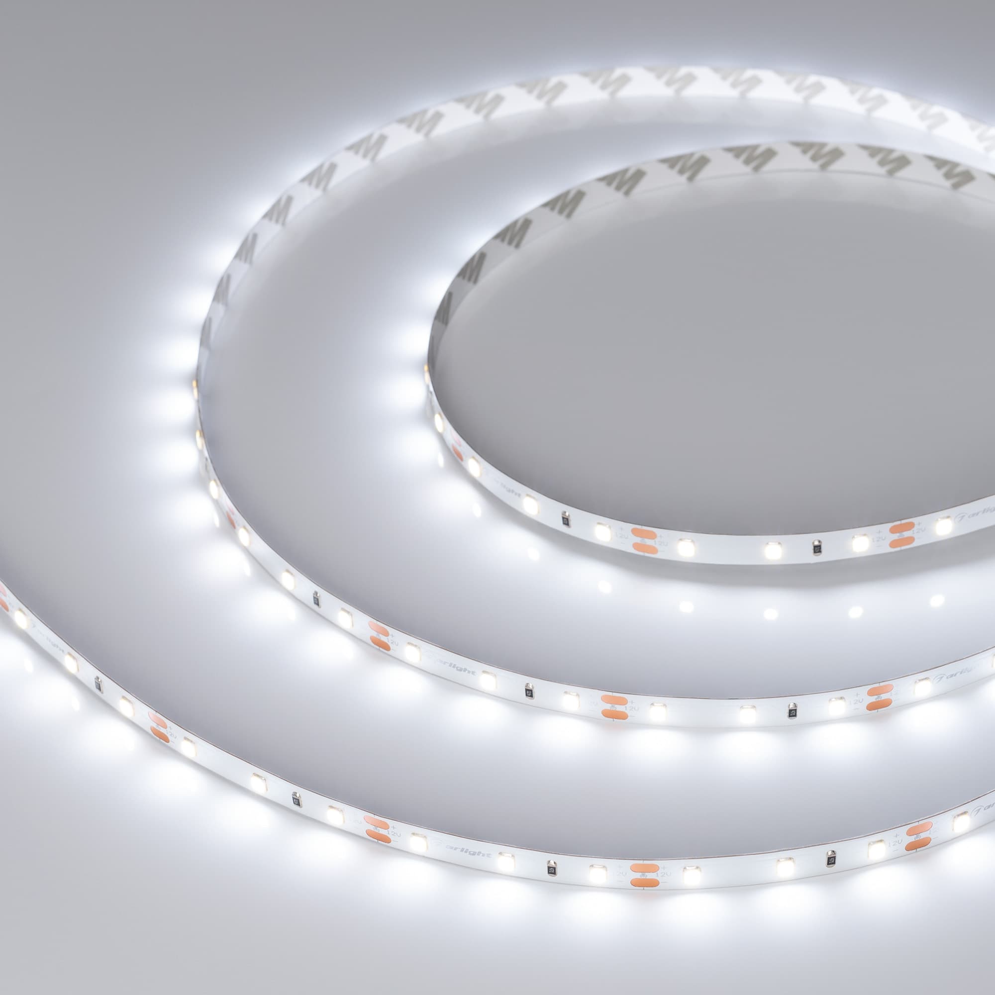 Светодиодная лента RT-A60-8mm 12V White6000 (2 W/m, IP20, 2835, 50m) (Arlight, -) 029752(3) Arlight — фото 1