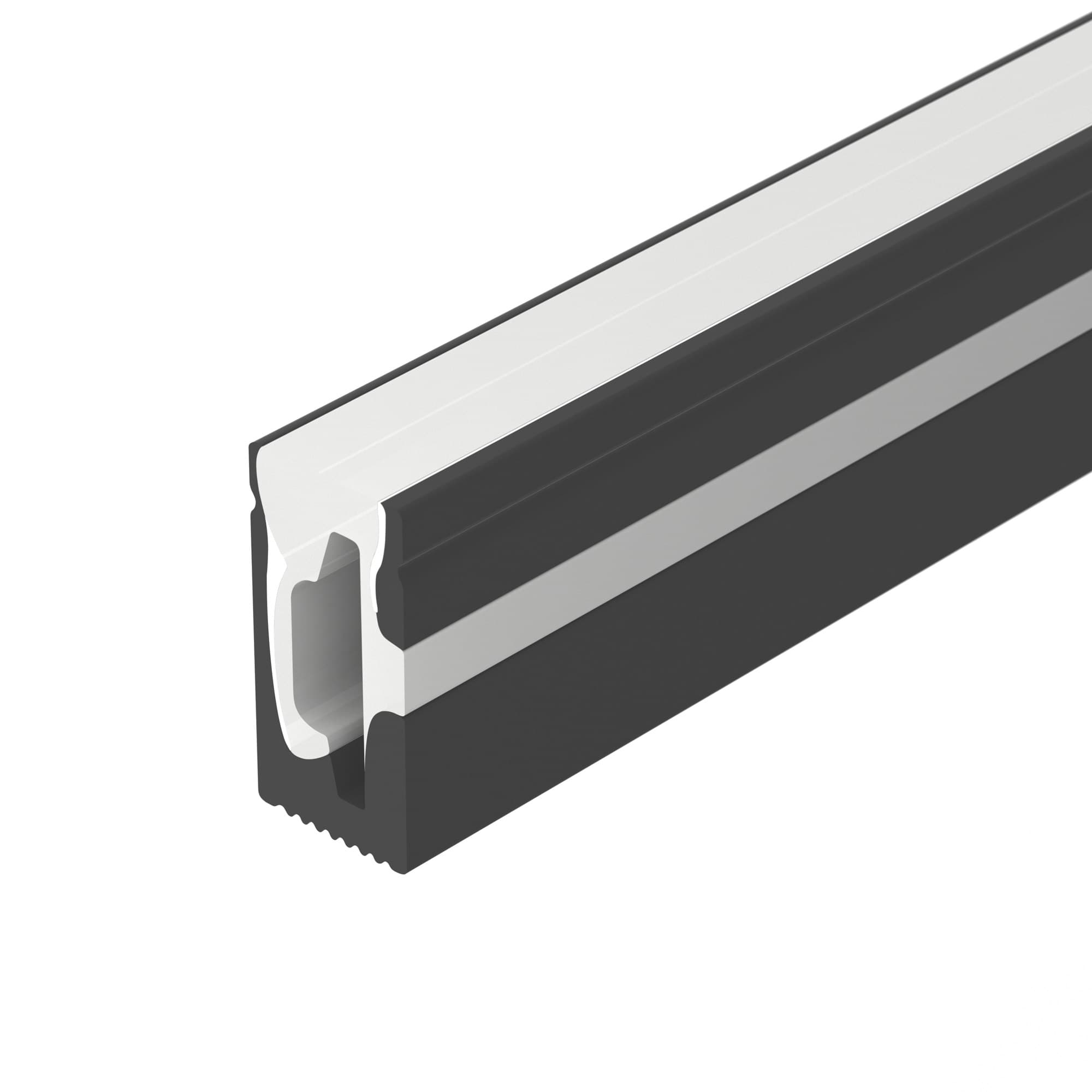 Силиконовый профиль WPH-FLEX-0612-SIDE-S8-10m BLACK (Arlight, Силикон) 045785 Arlight — фото 2