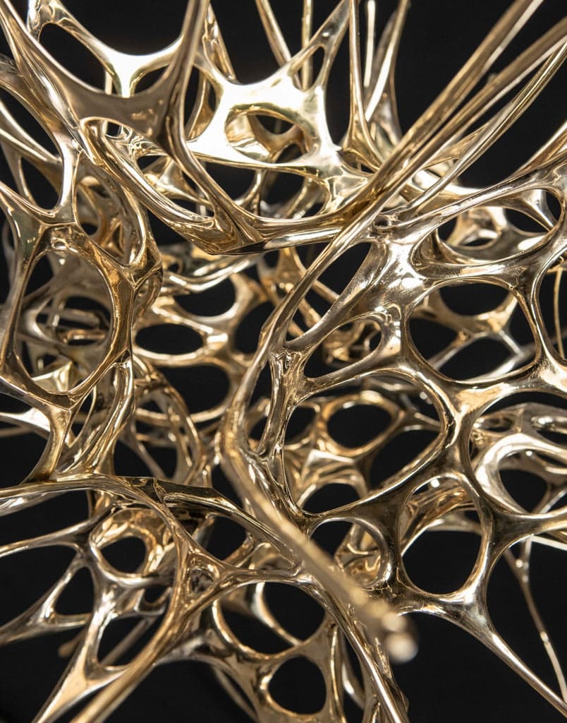 Terzani Dragon linear suspended sculpture | 10S Terzani