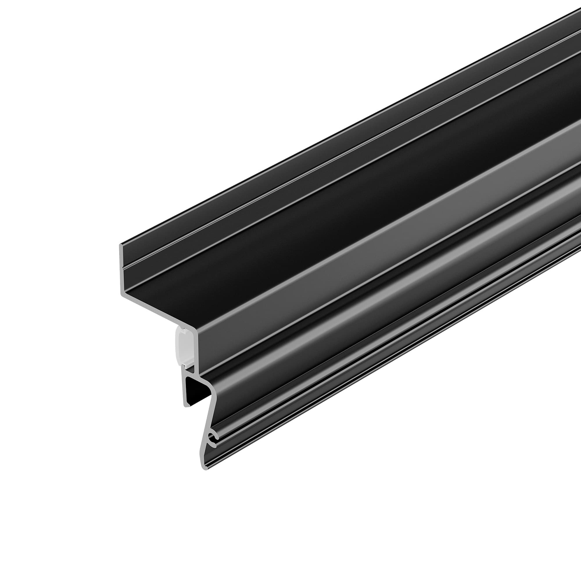 Профиль STRETCH-SHADOW-2000 BLACK (A2-CONTOUR-PRO) (Arlight, Алюминий) 039510 Arlight — фото 1