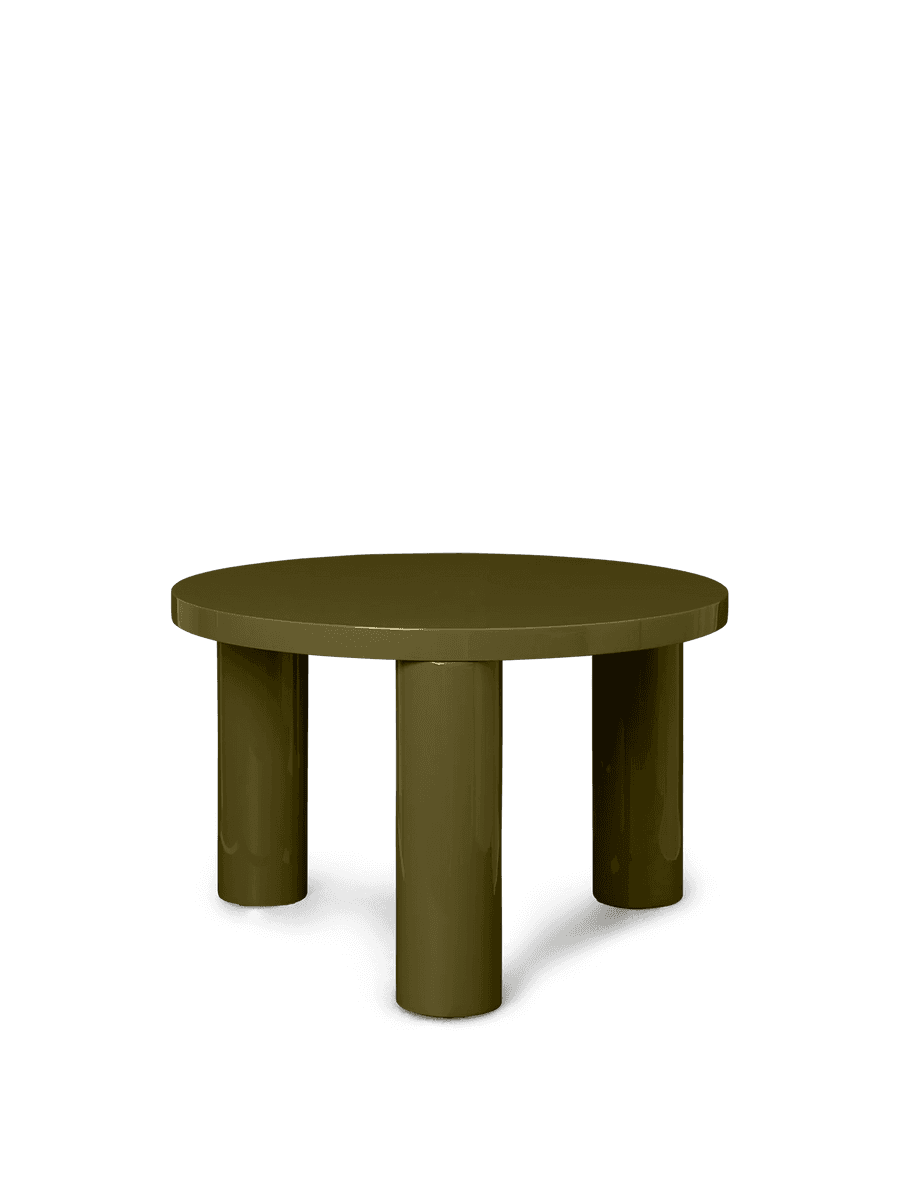 Ferm Living Post Coffee Table - Small - Olive