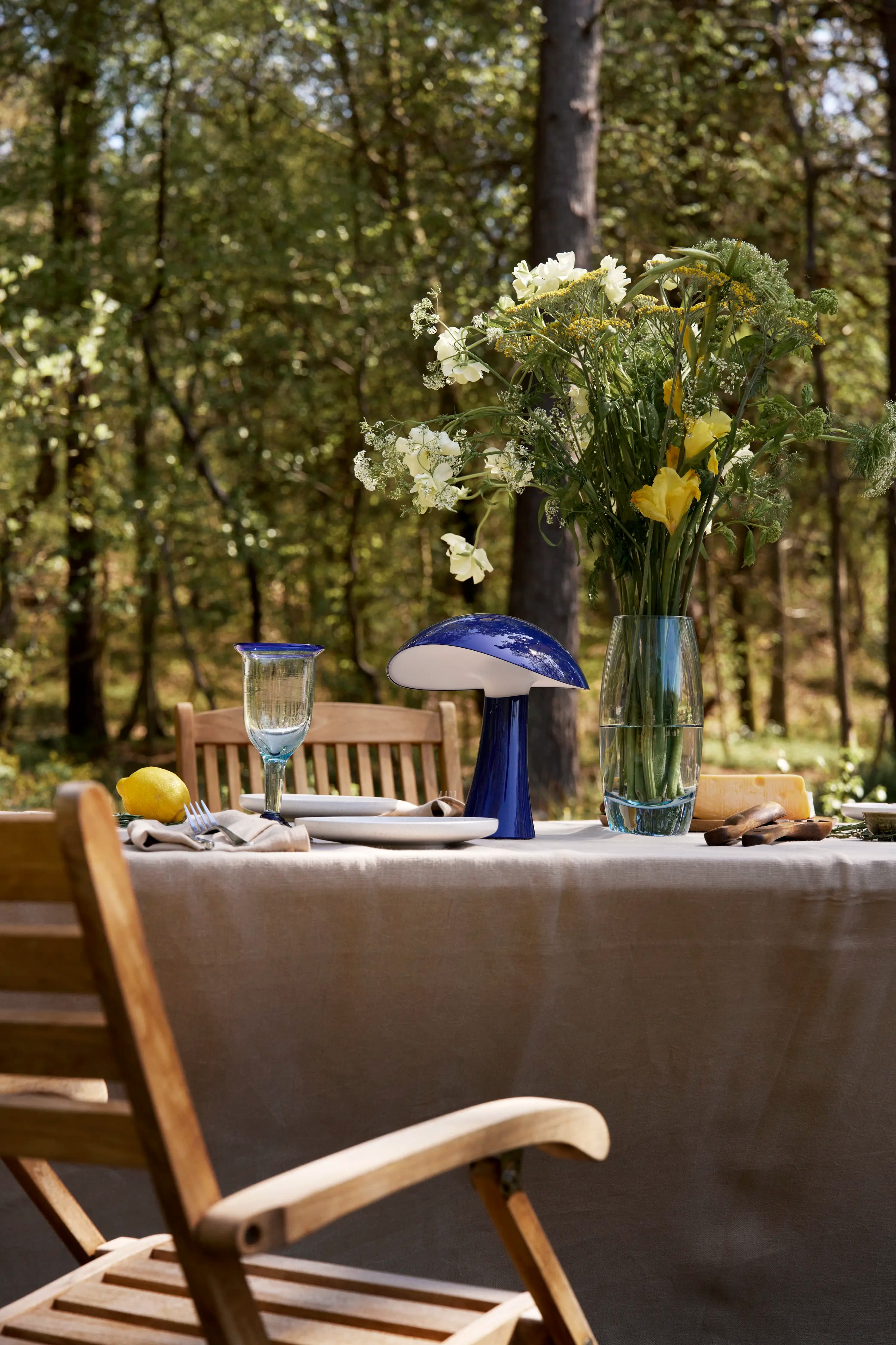 Louis Poulsen Rumee 220 Portable Lamp Night blue Ø 220 — фото 6