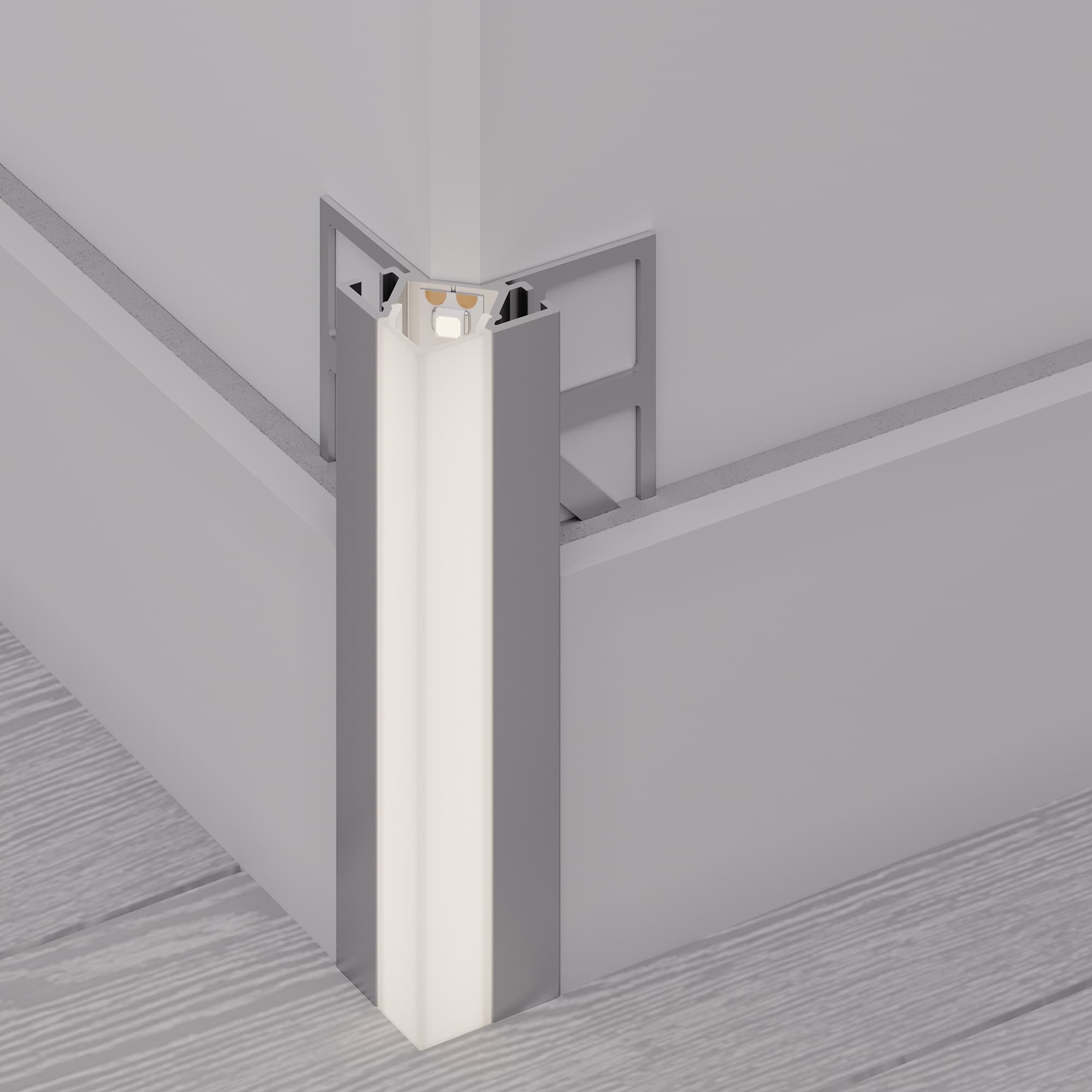 Профиль ARH-DECORE-S12-EXT-2000 ANOD внешний (Arlight, Алюминий) 023889 — фото 6