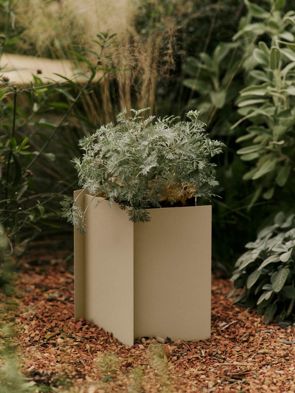 Ferm Living Fragma Planter - Small - Cashmere ferm LIVING — фото 3