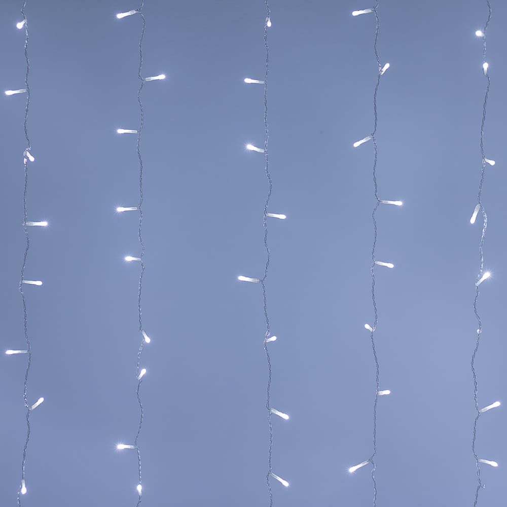 Arlight Светодиодная гирлянда ARD-CURTAIN-HOME-1500x1500-CLEAR-144LED White (230V, 6W) (Ardecoled, IP20) 024829