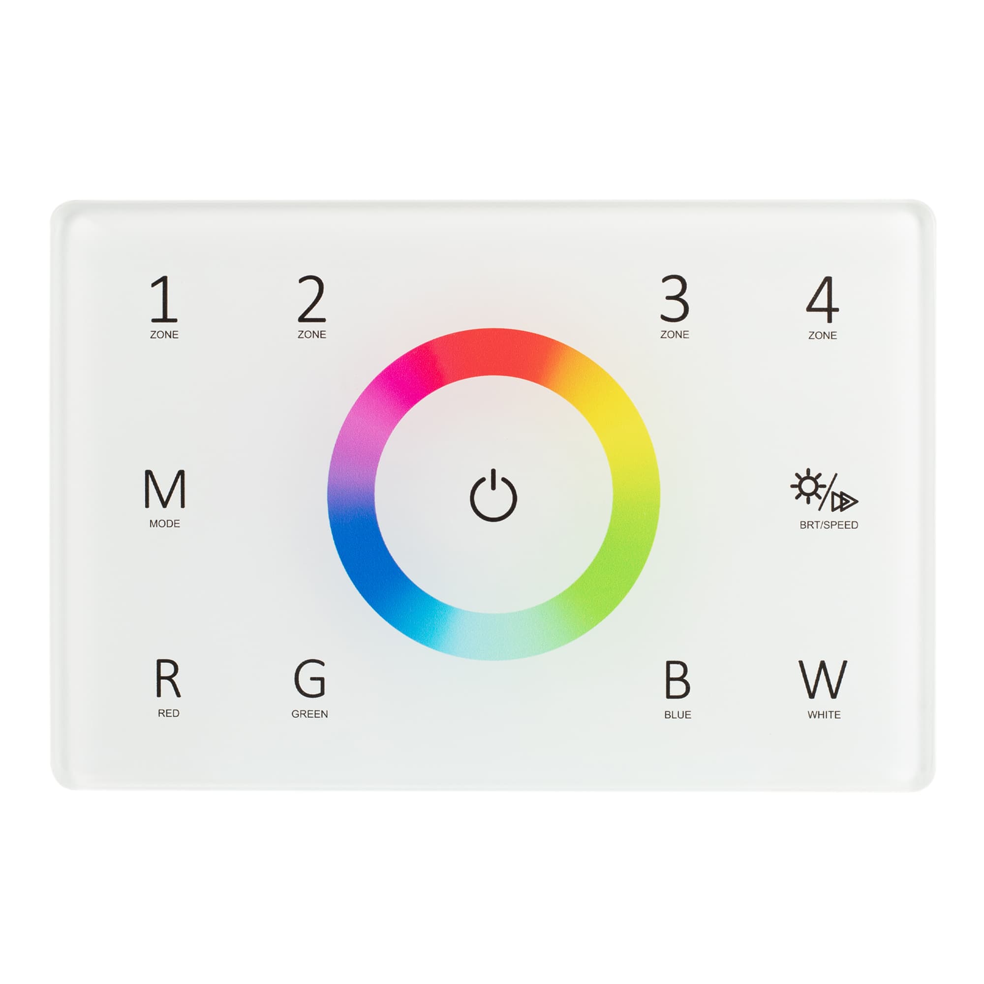 Панель Sens SMART-P85-RGBW White (230V, 4 зоны, 2.4G) (Arlight, IP20 Пластик, 5 лет) 028404 — фото 3