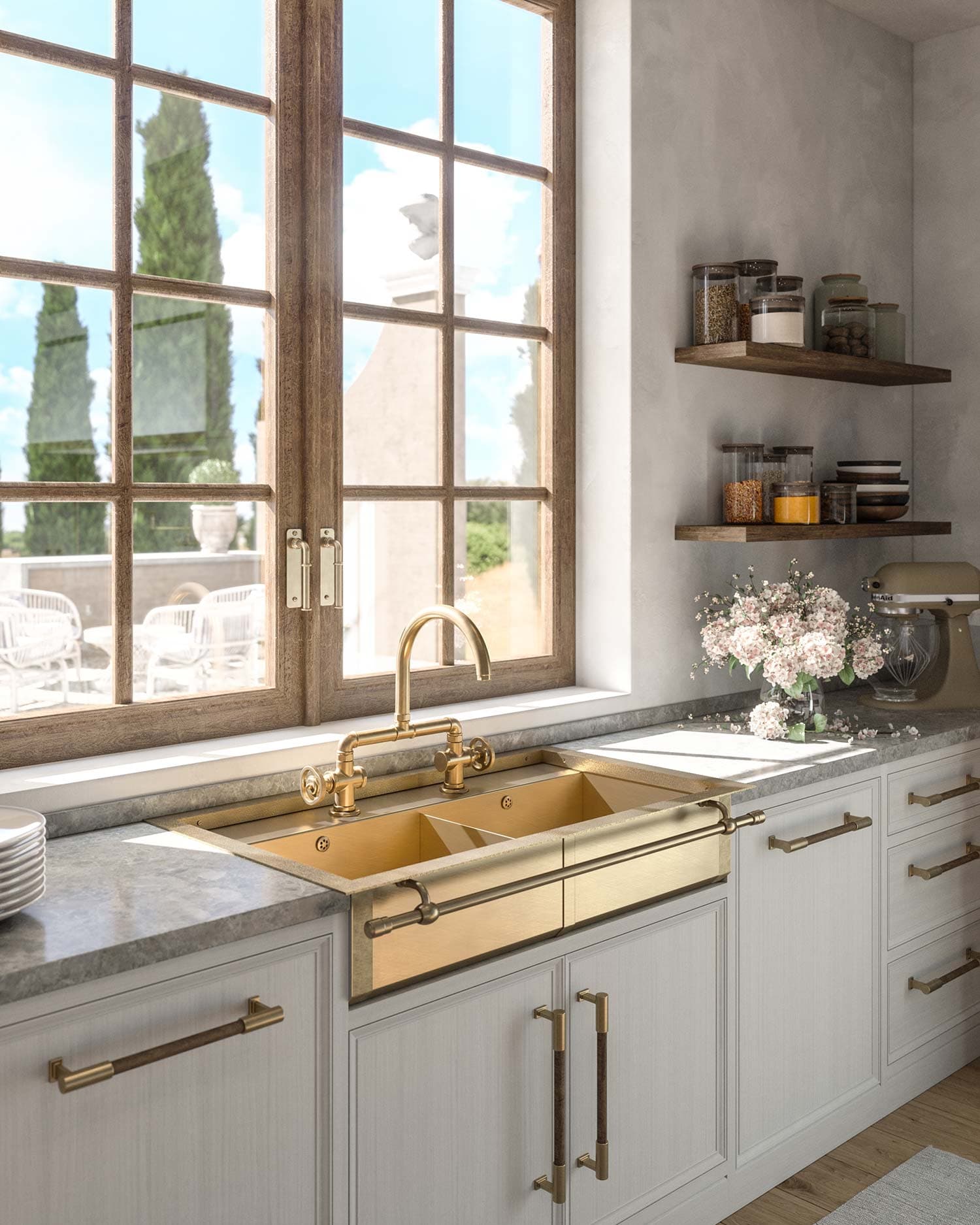 RESTART Смеситель для раковины с дугообразным изливом — фото 11