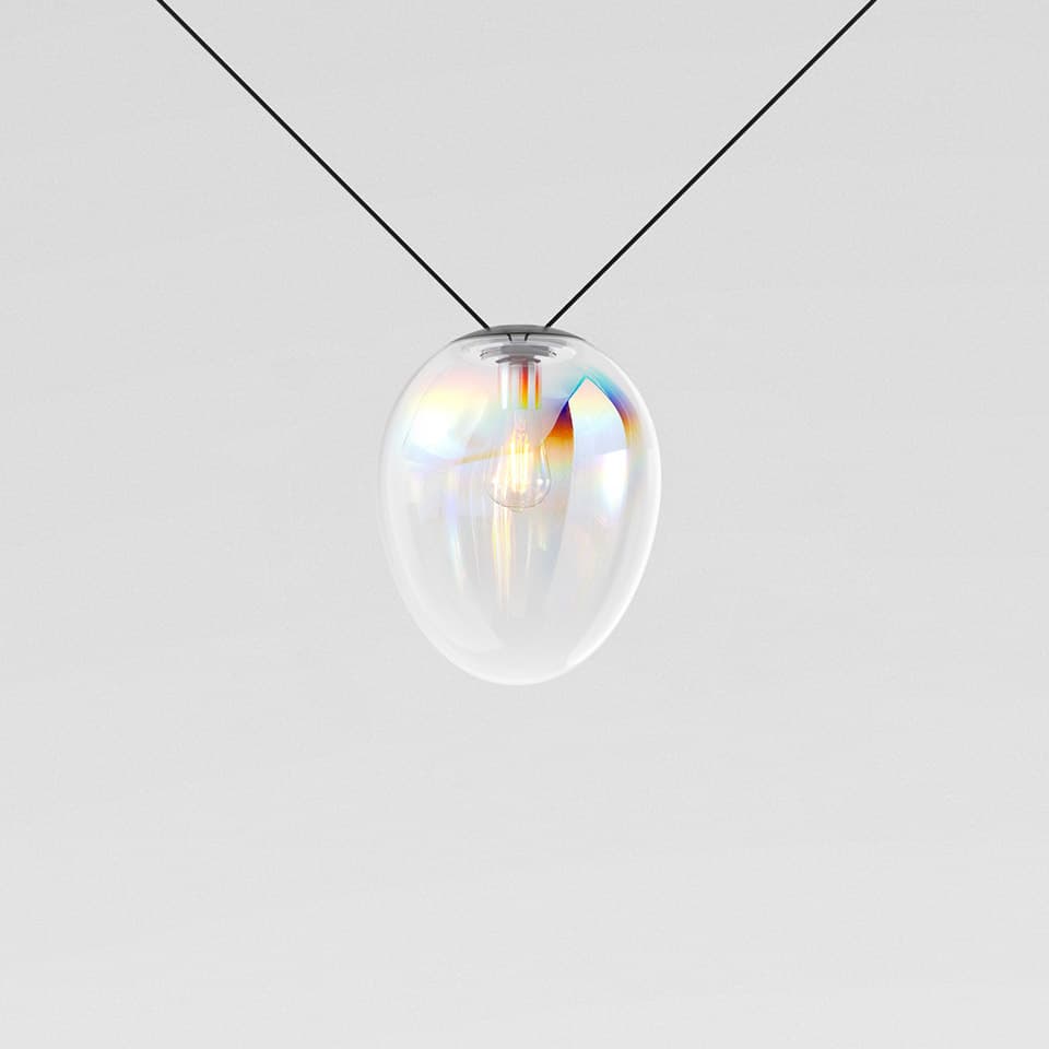 Подвесной светильник Artemide Funivia с вилкой, Stellar Nebula 30 рассеиватель — фото 3