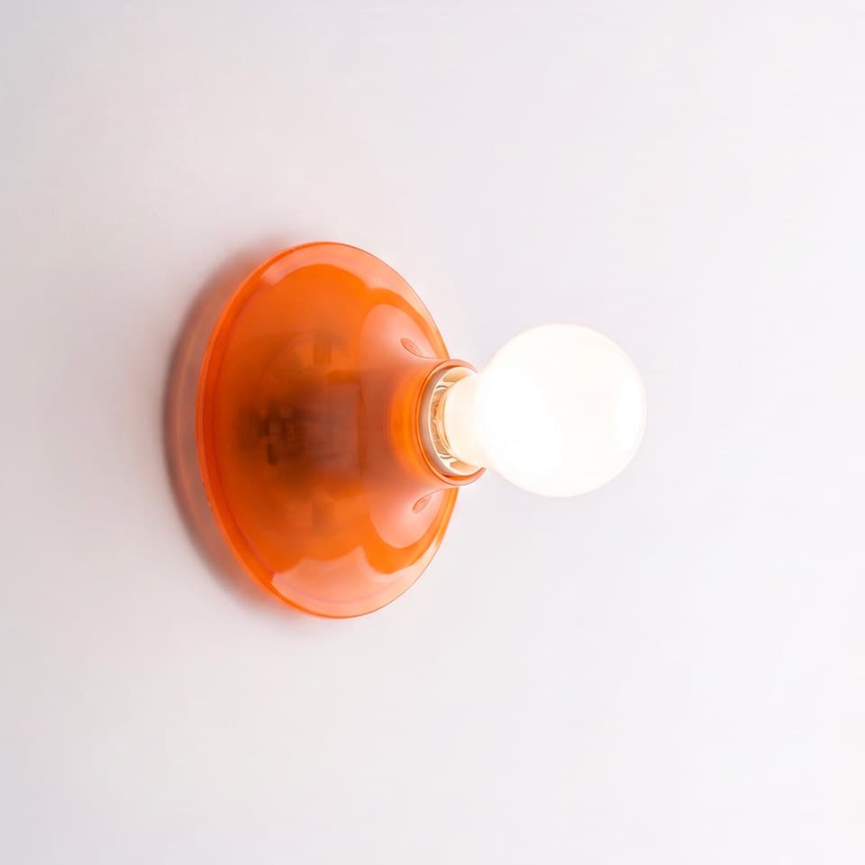 Светильник Artemide Teti Transparent оранжевый, прозрачный оранжевый — фото 2