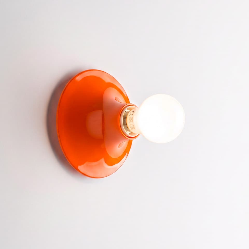 Светильник Artemide Teti оранжевый, оранжевый — фото 2