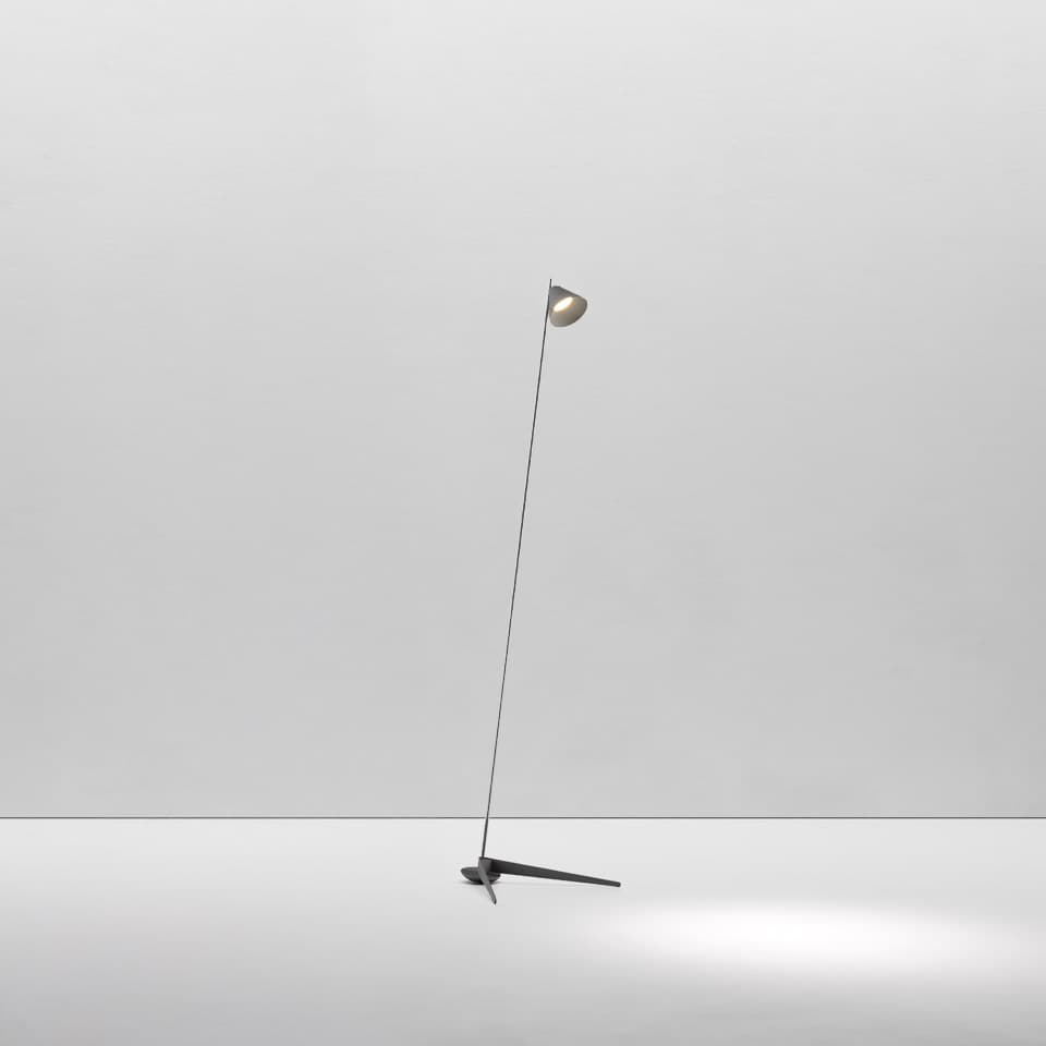 Торшер Artemide Vea, для помещений, Focus, 2700K, чёрный серый, чёрный серый — фото 2