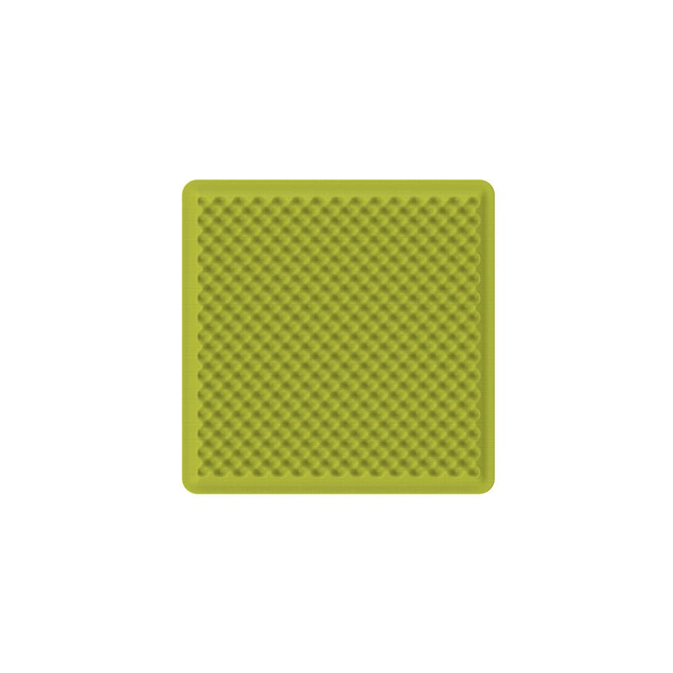Бра Artemide Eggboard Acoustic Panel, 800x800, настенный/потолочный, зелёный — фото 2