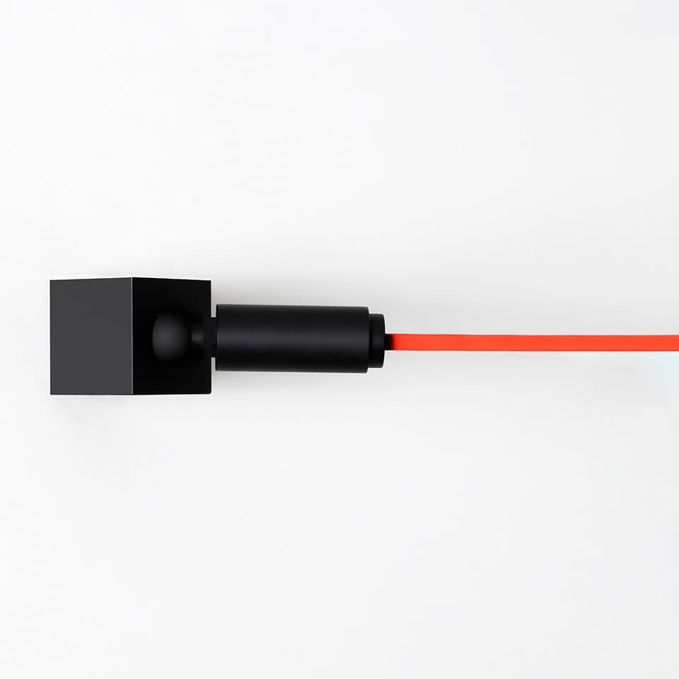 Подвесной светильник Artemide Funivia с вилкой, усиленный кабель с арамидное волокно, 20000 мм, красный — фото 3