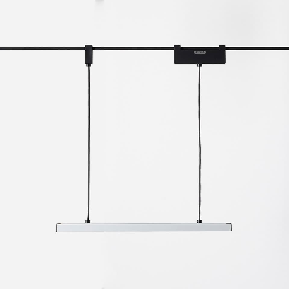 Подвесной светильник Artemide Sharping подвес модуль 12 LED, 463 мм, 62°, 4000K, белый, с кнопкой на плате — фото 3
