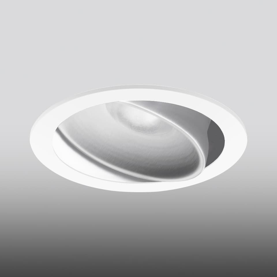 Настольная лампа Artemide Parabola 100, круглый, поворотный, 64°, 3000K, белый — фото 3