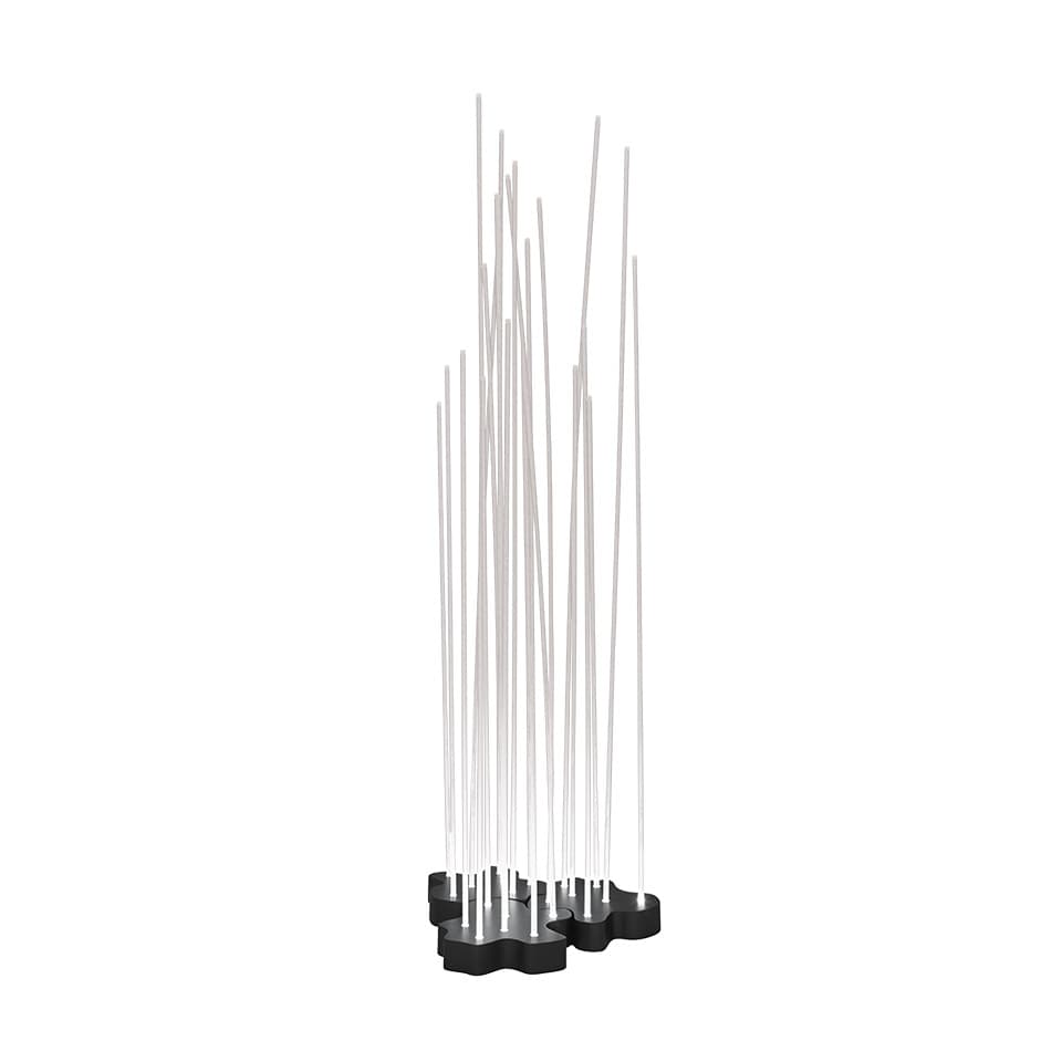 Уличный напольный светильник Artemide Reeds IP68 Triple, антрацит серый — фото 3