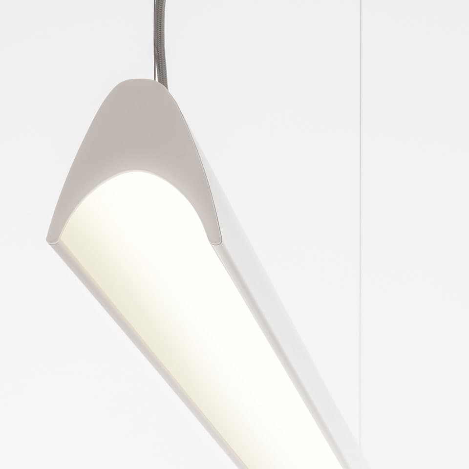 Подвесной светильник Artemide Series Y, Diffuse прямой свет, 4000K, без диммирования, белый — фото 3