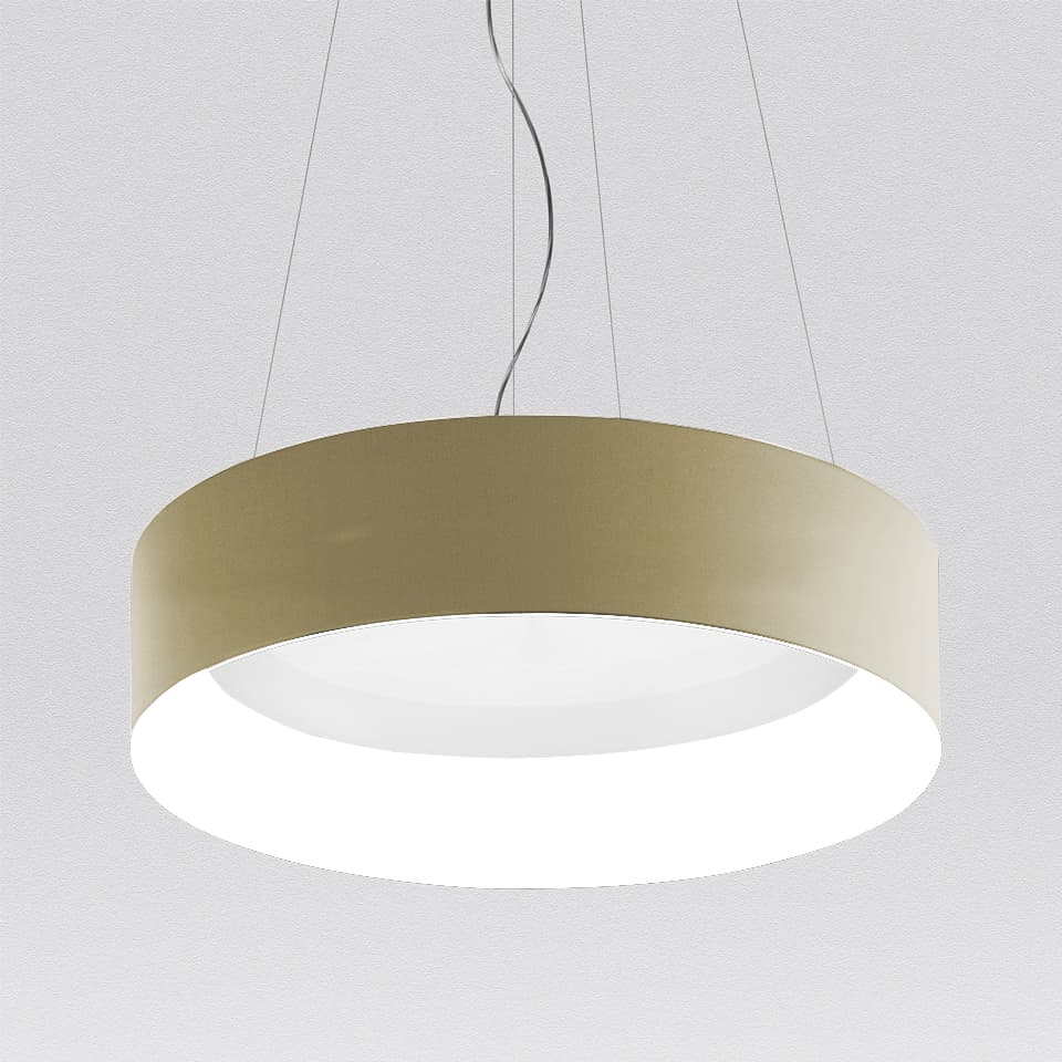 Подвесной светильник Artemide Tagora подвес 970, прямой свет, с диммированием, бежевый/белый, бежевый/белый (M248821) — фото 2