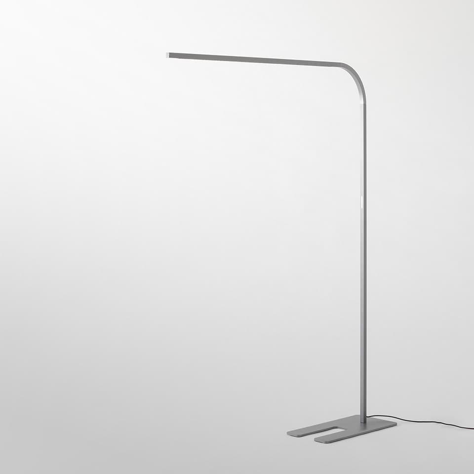 Торшер Artemide Turn Around напольный, прямой и Indirect, 3000K, с диммированием, титан — фото 3