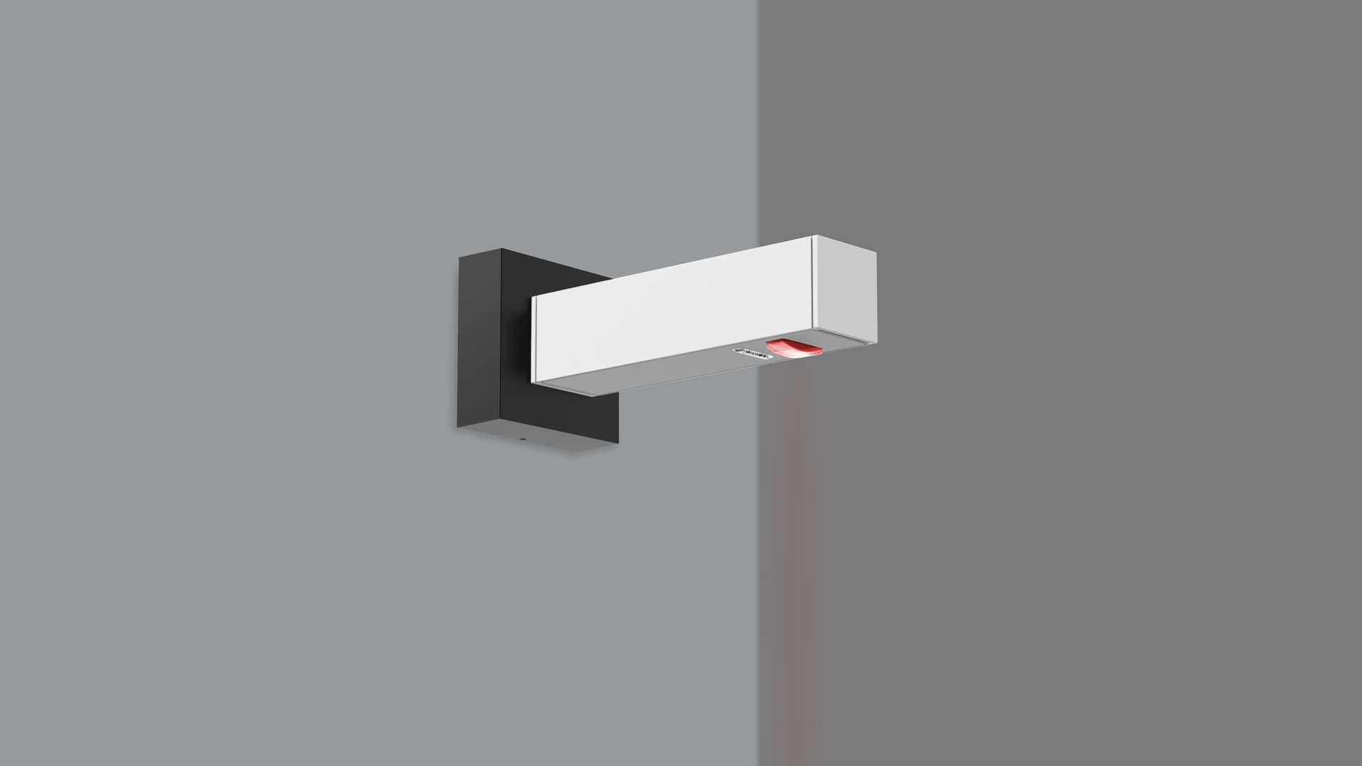 Уличный настенный светильник Artemide Walking, настенный, Light Blade, белый Light, жёлтый, жёлтый — фото 1