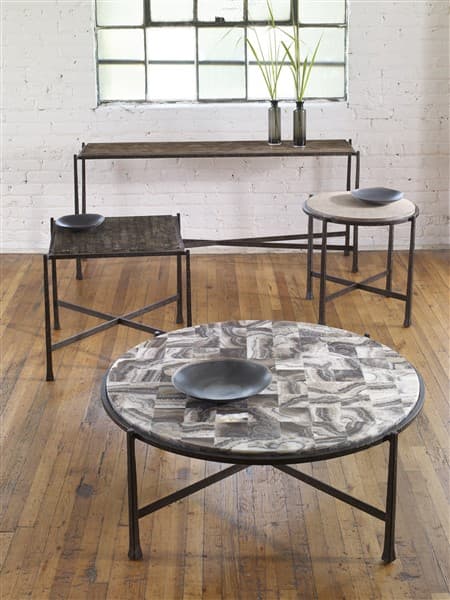 Журнальный столик Vanguard Furniture Brut Round Cocktail Table Base — фото 3