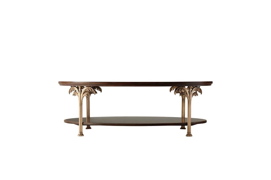Журнальный столик Theodore Alexander Palm Room Oval Cocktail Table — фото 6