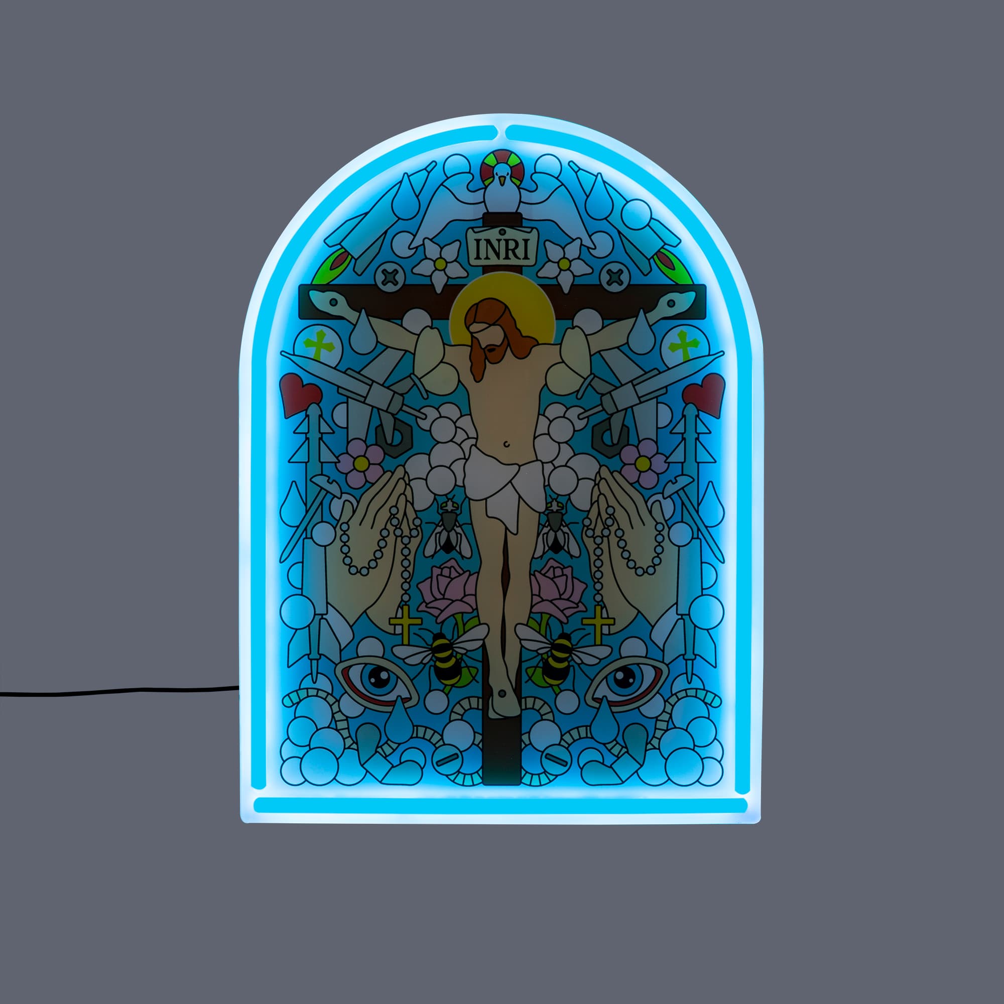 Настенный светильник Seletti Gospel Led Signs Jesus — фото 2