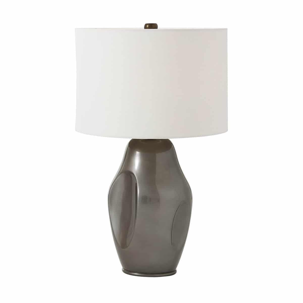 Настольная лампа Theodore Alexander Graphite Dimple Lamp