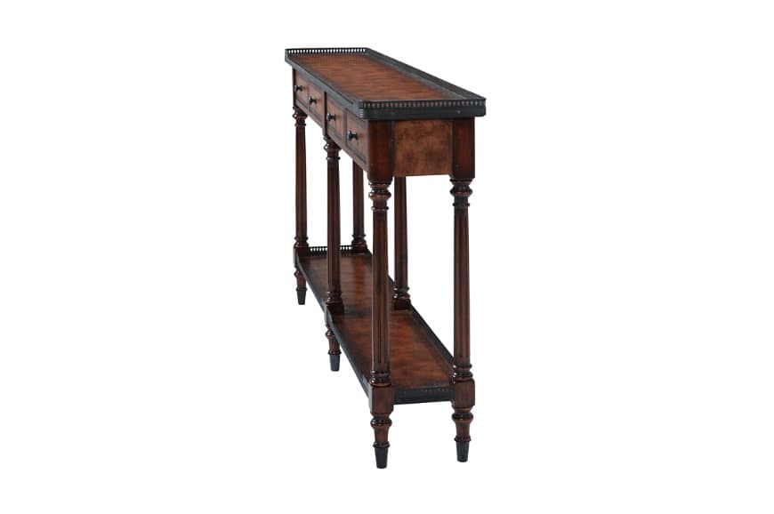 Консоль Theodore Alexander The Slim Oak Console Table — фото 4