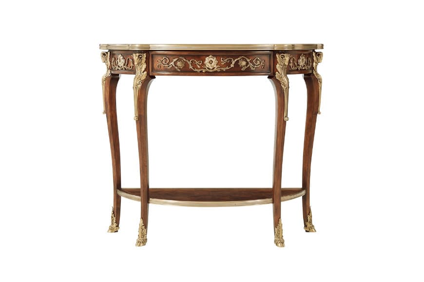Консоль Theodore Alexander Ram's Head Console Table — фото 6