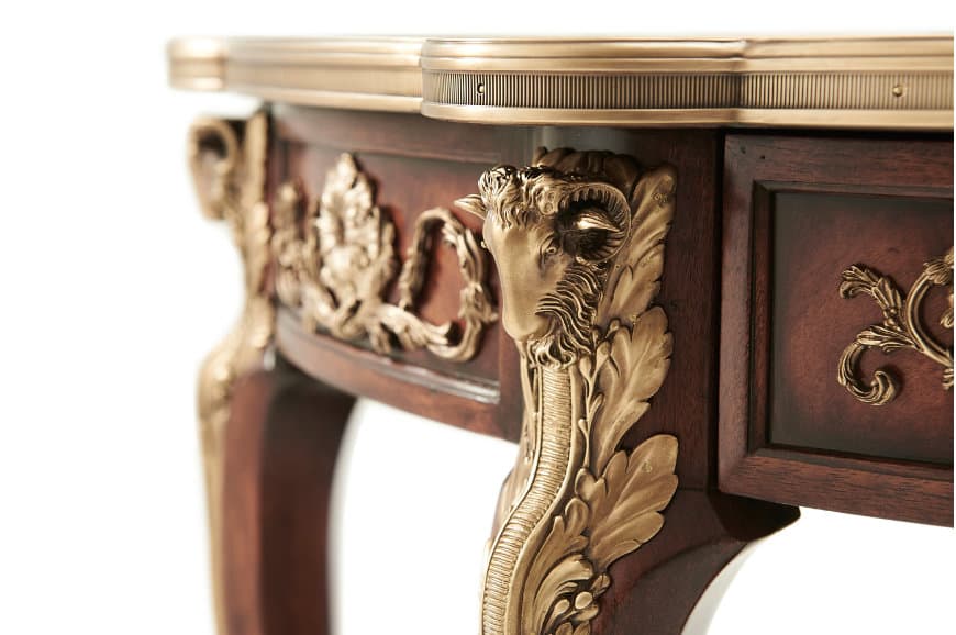 Консоль Theodore Alexander Ram's Head Console Table — фото 3