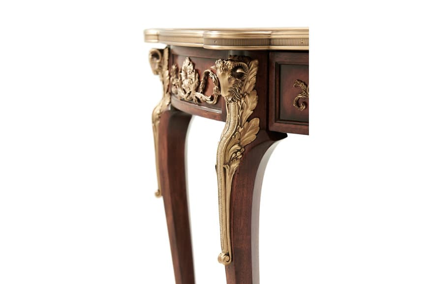 Консоль Theodore Alexander Ram's Head Console Table — фото 2