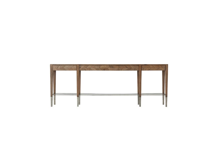 Консоль Theodore Alexander Calhoun Stretcher Long Console Table — фото 6