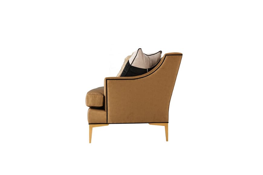 Диван Theodore Alexander Elaine Loveseat (Brass) — фото 7