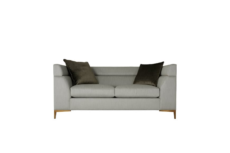 Диван Theodore Alexander Boystown Love Seat (Brushed Brass) — фото 8